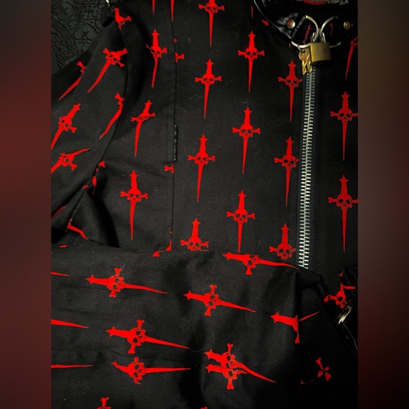 (SOLD) Rare 1999 Lip Service Dagger Straight Jacket - Picture 2 of 4